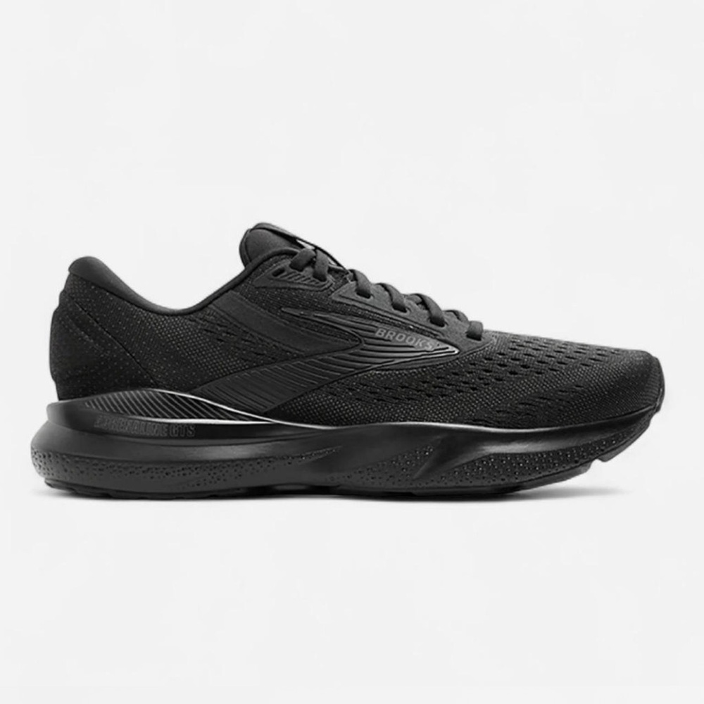 NWB Women size 10 extra wide Brooks Adrenaline GTS 24 Black - Black - Ebony